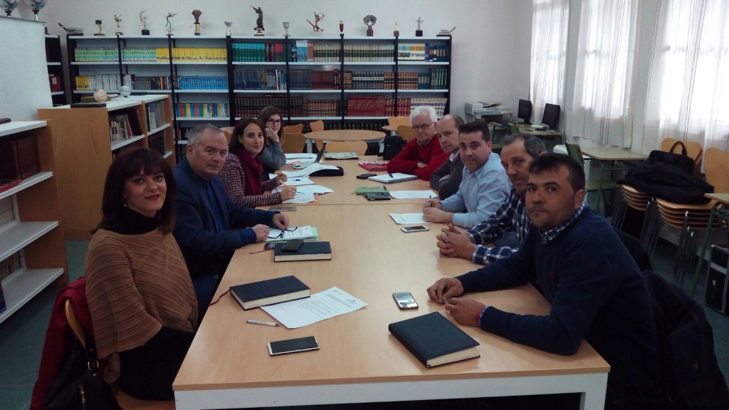 Pilar Vicente durante la reunión en Valdestillas con los alcaldes de Cs en la provincia de Valladolid (3)