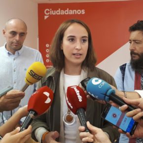 Pilar Vicente (Cs): “Exigimos al equipo de Puente que mejore las condiciones laborales de la Policía Municipal”