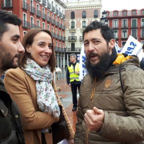 Ciudadanos apoya al Sindicato Profesional de Policías Municipales en su concentración por la mejora de sus condiciones laborales en Valladolid