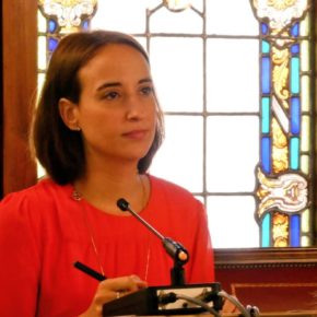 Pilar Vicente reprocha la tardanza de la Diputación en poner en marcha el Teléfono de Atención a la Provincia y el Canal Ético anticorrupción