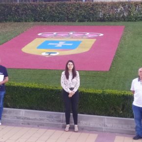 La vicepresidenta de la Diputación analiza, con los concejales de Cs en Zaratán, la actualidad del municipio