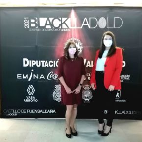 Gema Gómez y Eva González participan en la inauguración de Blacklladolid, certamen de Literatura y Crimen que tiene lugar en Fuensaldaña