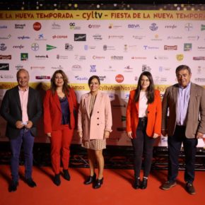 La Secretaria de Organización Autonómica, Gema Gómez, asiste a la Gala de presentación de la nueva programación de Castilla y León Televisión