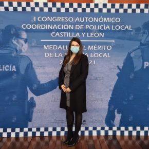 Gema Gómez asiste a la entrega de medallas al mérito a más de un centenar de Policías Locales de la Comunidad, que otorga la Junta de Castilla y León