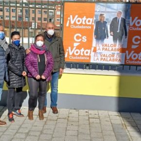 Los cargos públicos, militantes y simpatizantes de Ciudadanos se vuelcan con la campaña electoral en los pueblos de la provincia