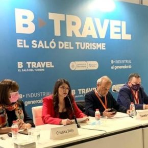 La vicepresidenta de la Diputación y Diputada de Turismo asiste al salón B-Travel, en la Fira de Barcelona, para promocionar la provincia de Valladolid
