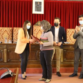 La Vicepresidenta de la Diputación de Valladolid y Diputada de Cultura, Gema Gómez, participa en la entrega de los Premios y Becas 2020, que otorga la Institución provincial