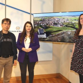 La Diputada de Turismo y Vicepresidenta de la Institución provincial, Gema Gómez, presenta la candidatura de Tiedra a ser capital del Turismo Rural en España 2022