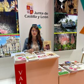 La Diputada de Turismo y Vicepresidenta de la Diputación de Valladolid, Gema Gómez, promociona la oferta turística de la provincia de Valladolid en la feria 'Expovacaciones' de Bilbao