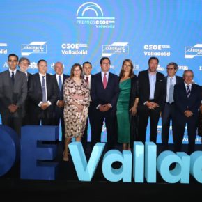 La diputada de Desarrollo Económico, Gema Gómez, asiste a 'La Noche de las Empresas', gala en la que se entregan los premios CEOE Valladolid 2021