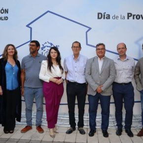 Alcaldes y concejales de Ciudadanos en distintos pueblos de Valladolid, celebran el Día de la Provincia con la vicepresidenta de  la Diputación y portavoz del grupo provincial, Gema Gómez