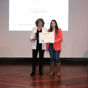 La vicepresidenta de la Diputación de Valladolid, Gema Gómez, participa en la entrega de Premios Iniciativas Empresariales