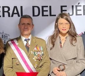 Gema Gómez celebra el Día de la Inmaculada, Patrona del Arma de Infantería y los Cuerpos Jurídico y Eclesiástico, en un acto en el Palacio Real de Valladolid