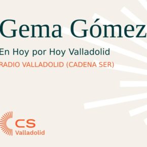La diputada y vicepresidenta de la Diputación de Valladolid, Gema Gómez, habla en medios del proyecto para la Revitalización Socioeconómica en la Provincia de Valladolid