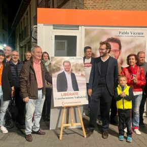 Ciudadanos arranca la campaña electoral con el objetivo de transformar Valladolid